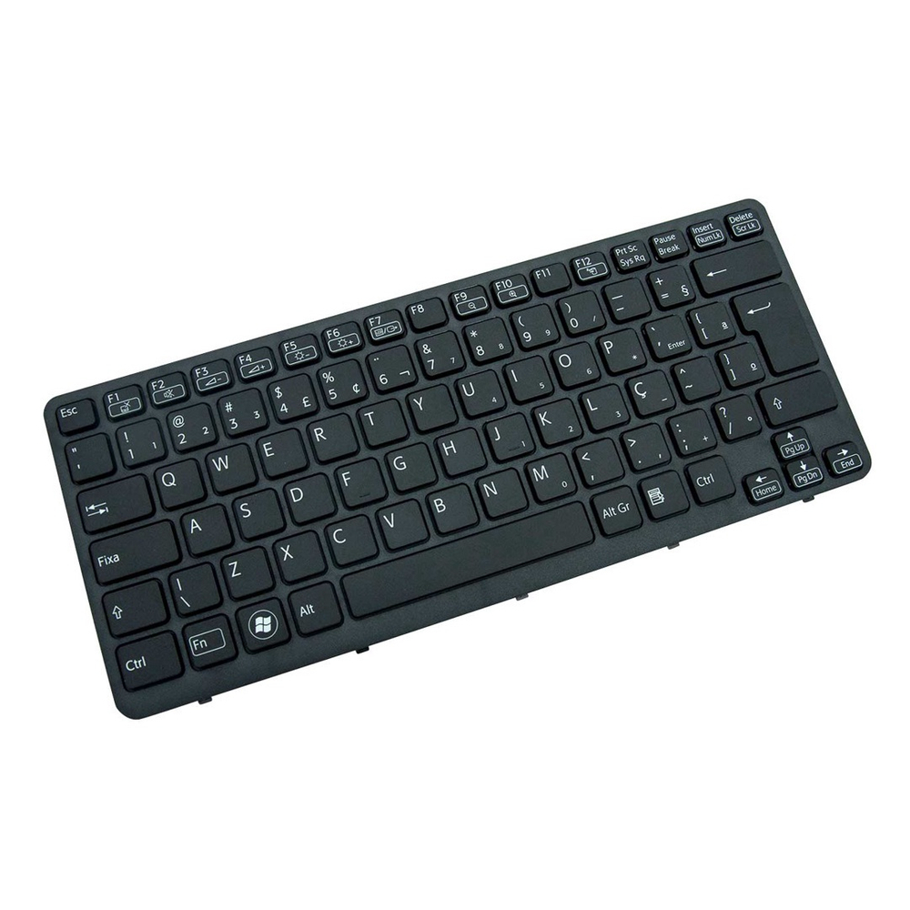 Teclado Para Notebook Sony Vaio Vpc Vpc Ca Sfx R Preto Abnt No Shoptime