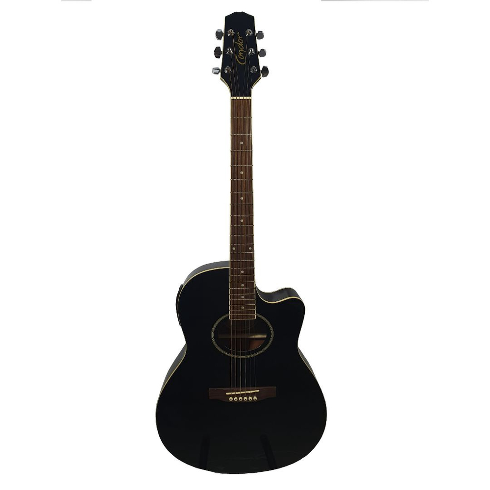 Violão Condor Eletroacústico CN85 bk Nylon Captação Fishman Submarino