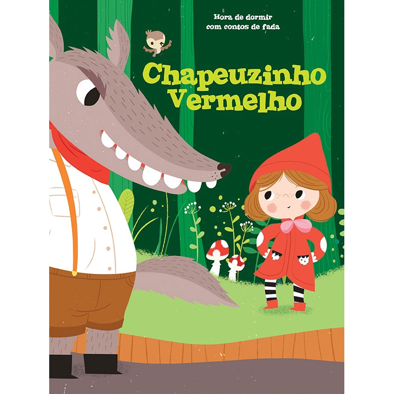 Livro CHAPEUZINHO VERMELHO HORA DE DORMIR CONTOS DE FADAS Em