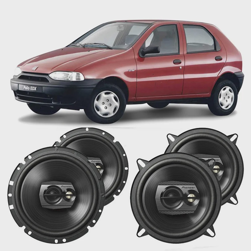 Alto Falante Fiat Palio G A Pioneer E Polegadas W Rms