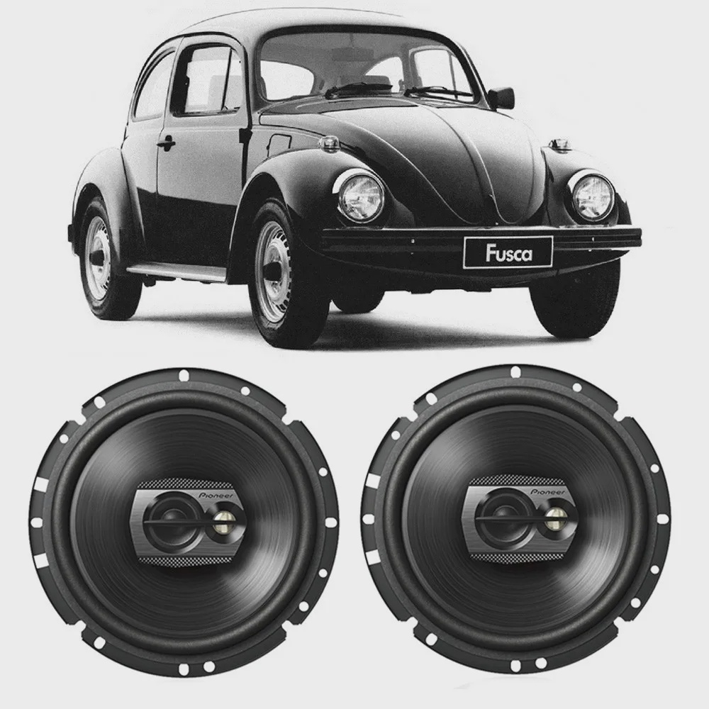 Alto Falante Volkswagen Fusca A Pioneer Polegadas W Rms