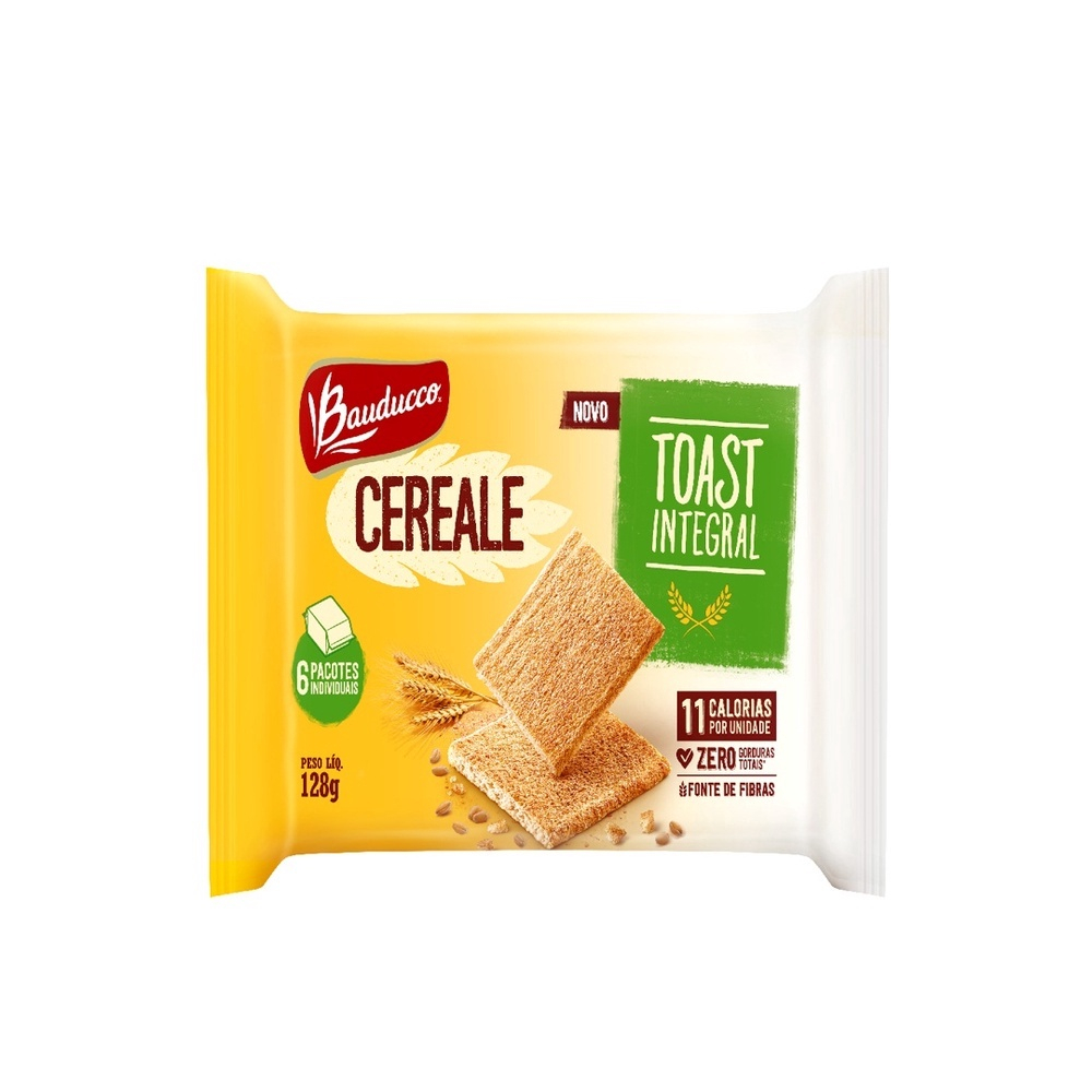 TOAST CEREALE INTEGRAL 128G BAUDUCCO Submarino