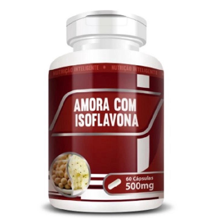 Amora Isoflavona 500Mg 60 Cápsulas 1 Pote Submarino