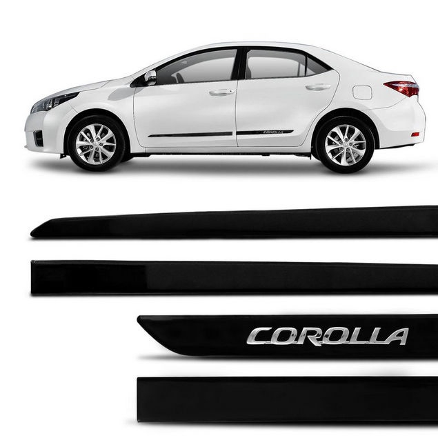 Friso Black Piano Lateral Slim Corolla A Em Promo O