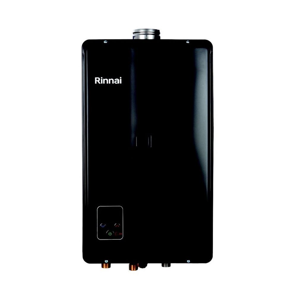 Aquecedor de Agua a Gás Eletrônico 33L E33 Rinnai gn Preto B em