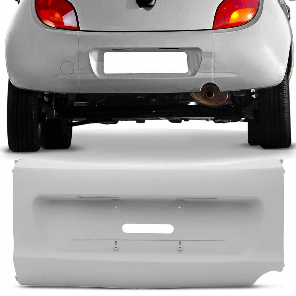 Parachoque Traseiro Ford Ka Hatch 97 98 99 2000 2001 2002 Primer