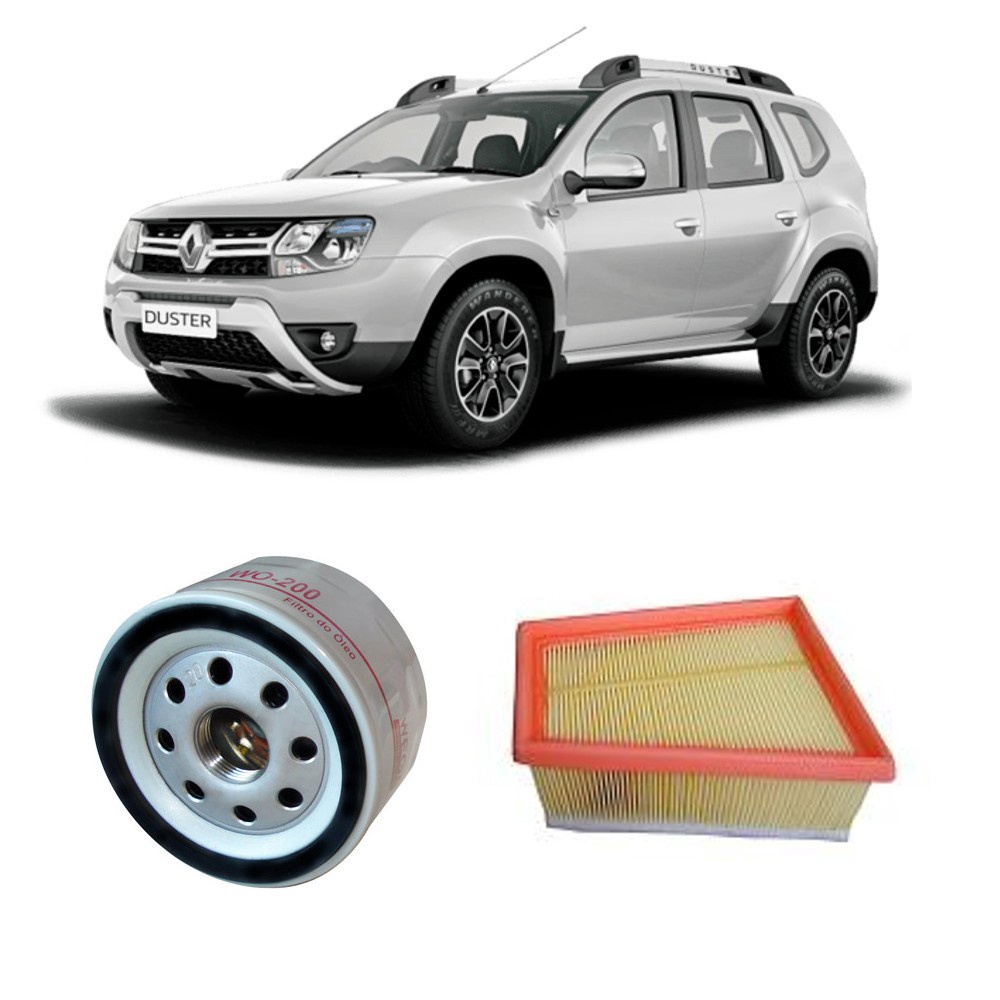 Kit Filtros Ar Motor Filtro De Oleo Renault Duster No Shoptime