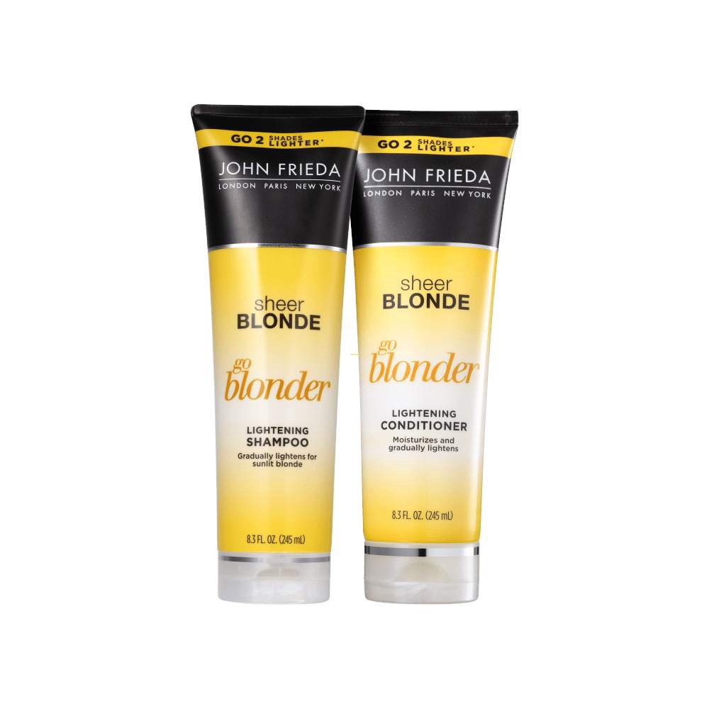 Kit Sheer Blonde Shampoo Condicionador Ml John Frieda No Shoptime