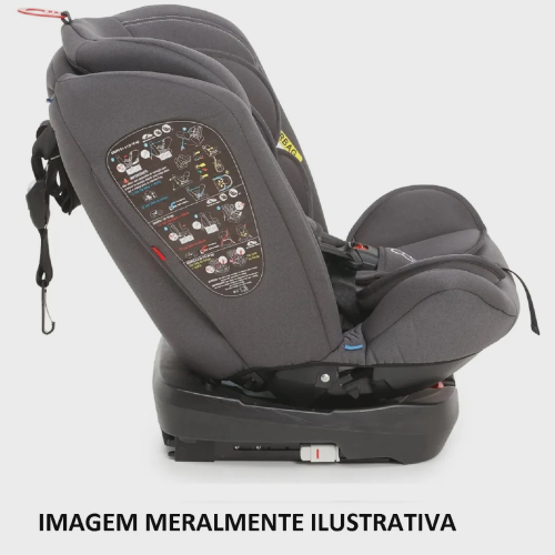 Cadeira Lina Isofix A Kg Preto Cappuccino Galzerano Em Promo O