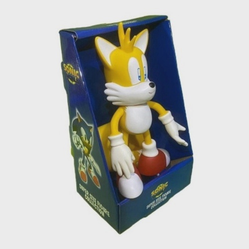 Boneco Tails Grande Sonic Collection Articulado Aprox Cm Na