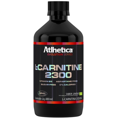 L Carnitine 2300 Atlhetica Nutrition 480ml Limão Submarino