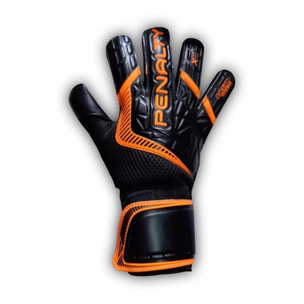 Luva Goleiro Penalty Delta Training Ad T11 Palma Preta Grip em Promoção