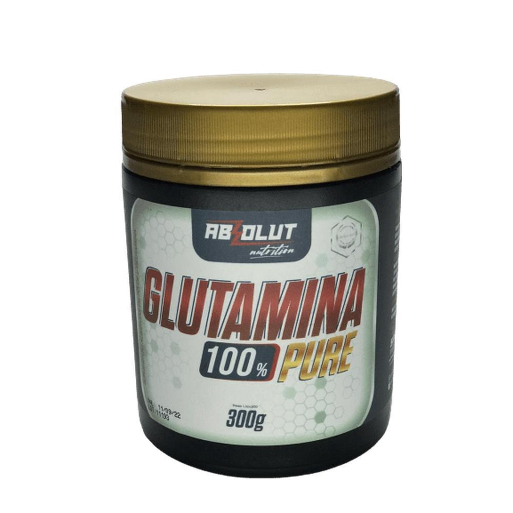 Glutamina 100 Pura 300G Da Absolut Nutrition Submarino