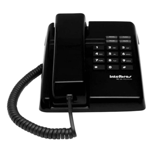 Telefone Intelbras Tc Premium Preto Em Promo O Ofertas Na Americanas