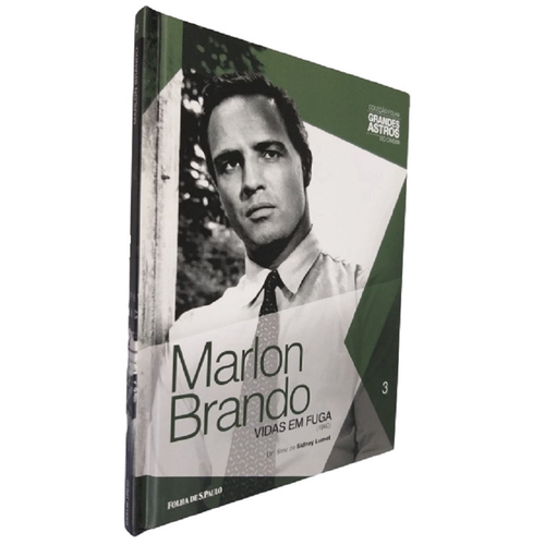 Livro DVD nº 3 Marlon Brando Coleção Folha Grandes Astros em Promoção