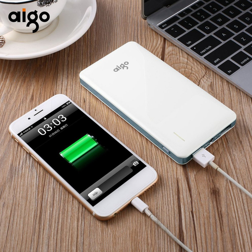 Aigo N Mah Power Bank Dupla Sa Da Porta Usb Led Iluminado