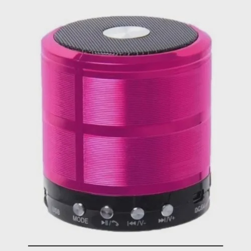 Mini Caixa Caixinha Som Portátil Bluetooth Mp3 Fm Sd Usb WS 887 no Shoptime