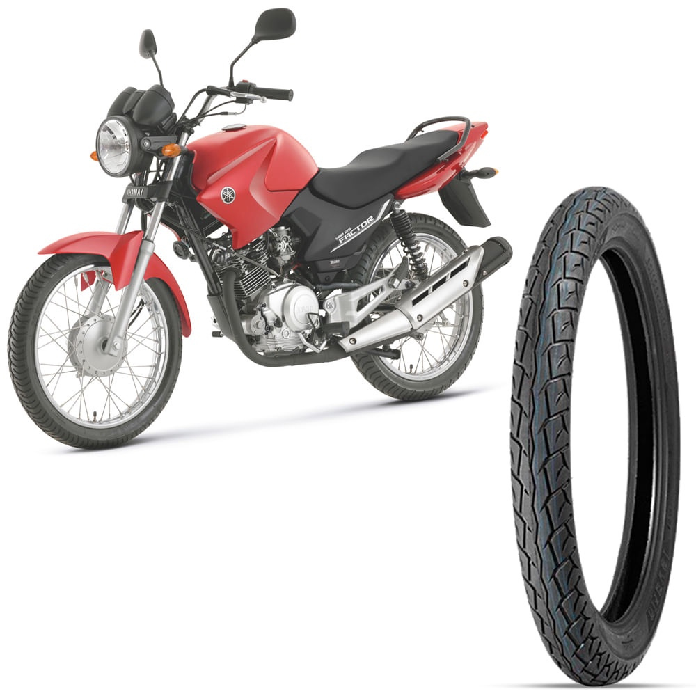 Pneu Moto Ybr 125 Factor Levorin By Michelin Aro 18 80 100 18 47P Tt