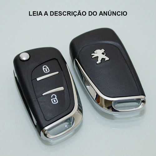 Nova Chave Canivete Peugeot Cromada Ano Em Promo O Na