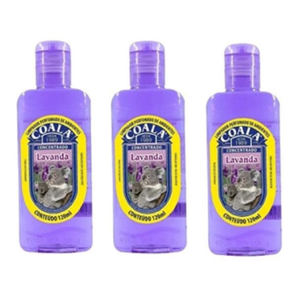 Kit Unidades Aromatizante Ambiente Coala Ml Lavanda Submarino