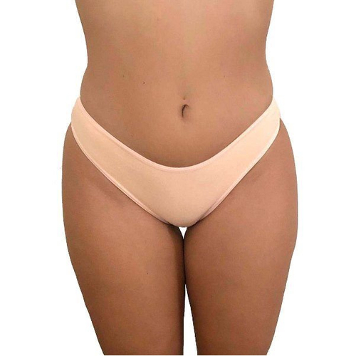 Kit 100 Calcinha Adulto Tanga Viés Cotton Algodão Lisa tam M em