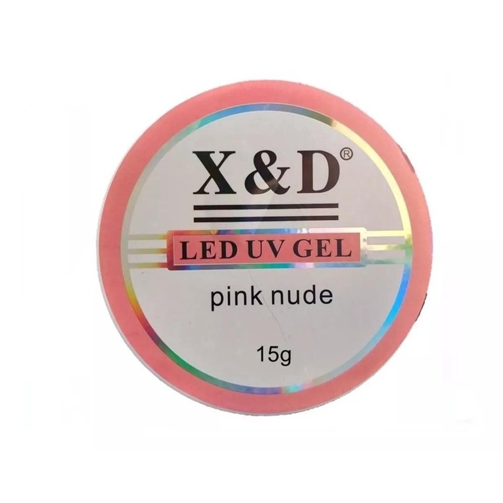 Gel Pink Nude Led Uv X D 15G Para Unhas Gel E Acrigel Submarino