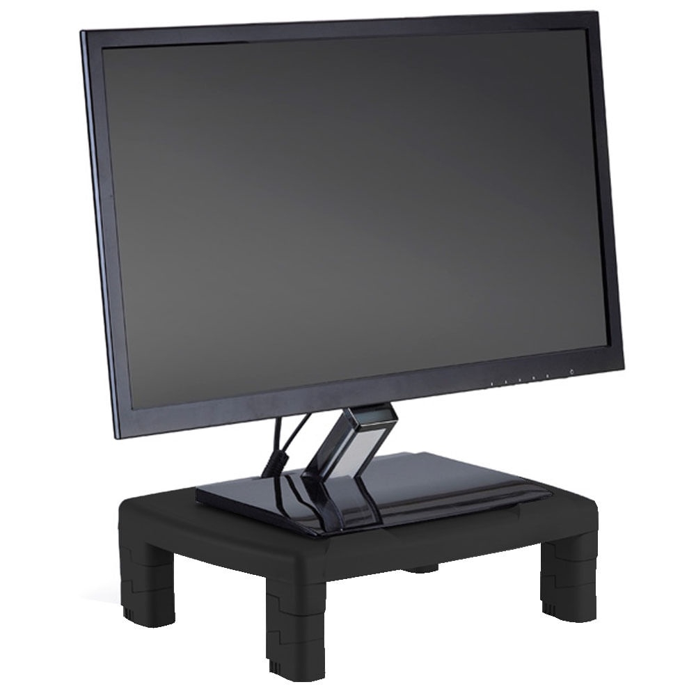 Suporte Para Monitor E Notebook Preto Waleu Submarino