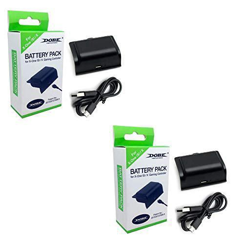 Kit 2 Baterias Cabo Carregador Controle Xbox One Charge Play Submarino