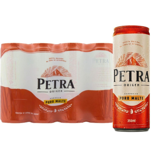 Cerveja Petra Puro Malte Lata Ml Pack Unidades Em Promo O