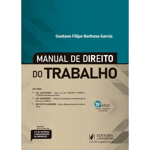 Manual De Direito Do Trabalho Edi O Em Promo O Na Americanas