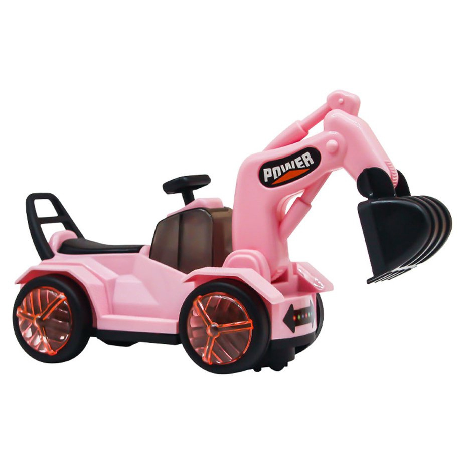 Escavadeira Toy Elétrica Música Luz Universal Toy Vehicle roda infantil