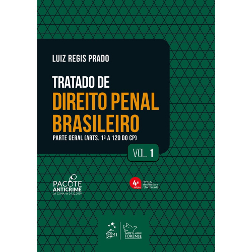 Livro Tratado De Direito Penal Brasileiro Parte Geral Vol 1