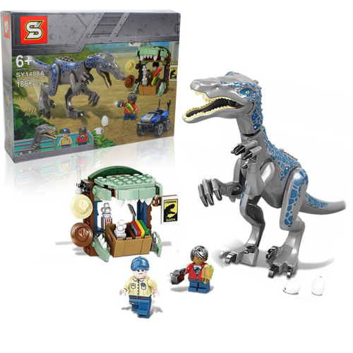 Bloco De Montar Dinossauro Velociraptor Blue Lego Jurassic World 186