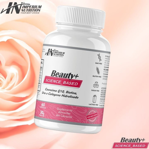 Beauty Coenzima Q10 Biotina Uva e Colágeno Cabelo Pele e Unhas