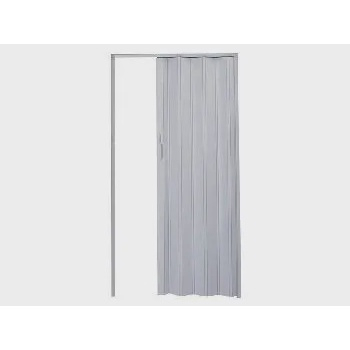 Porta Sanfonada pvc 210X60cm Cinza Plasflex em Promoção Ofertas na