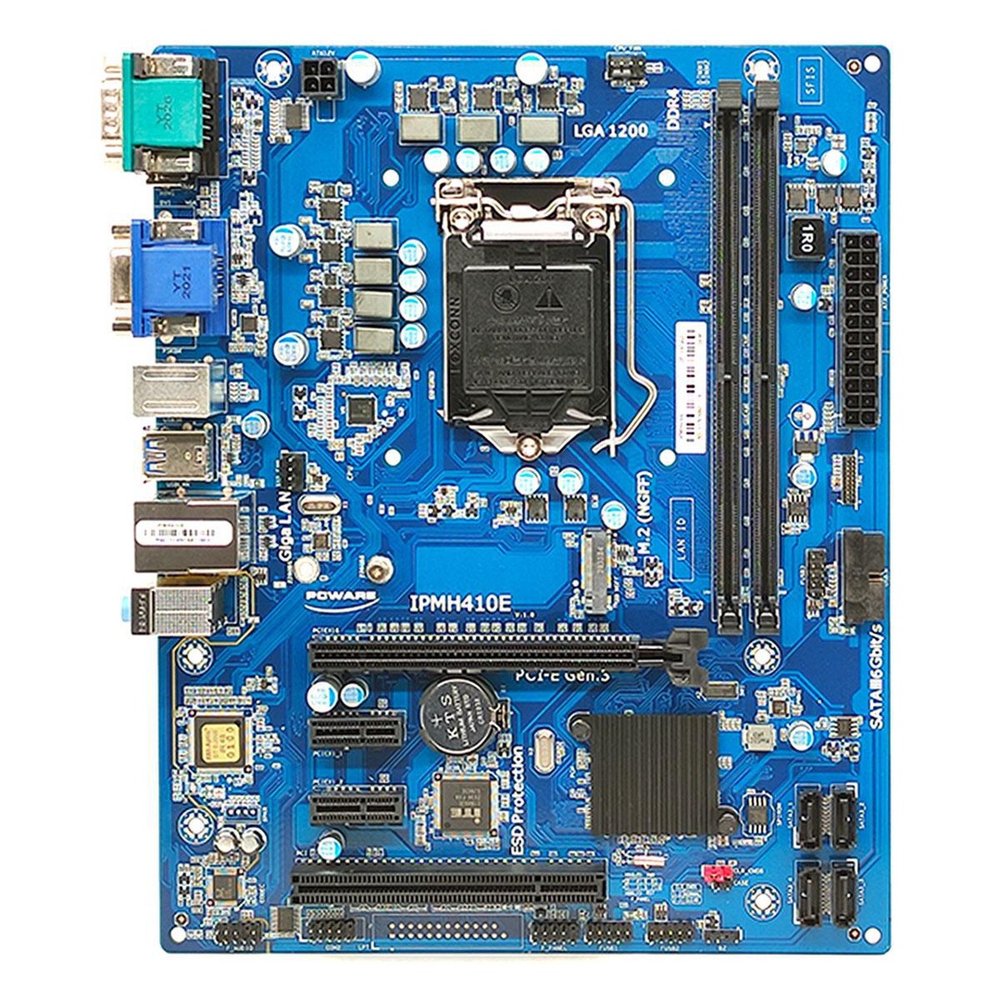 Placa Mãe Pcware Ipmh410E Intel 10ª Geração Lga 1200 Ddr4 Submarino