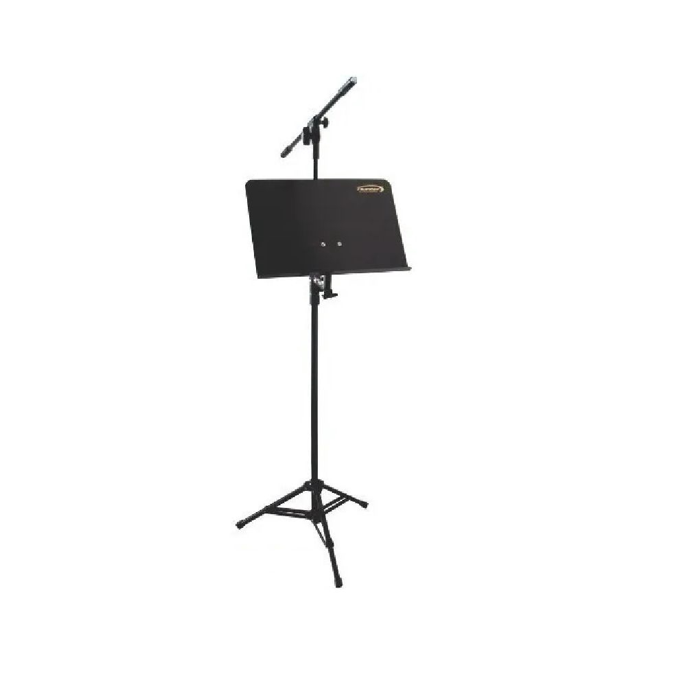 Pedestal Girafa Para Microfone Hpm Apoio Para Partitura Metal