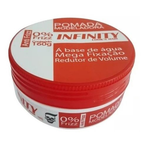 Pomada Modeladora Infinity Look s Hair Profissional 150gr em Promoção