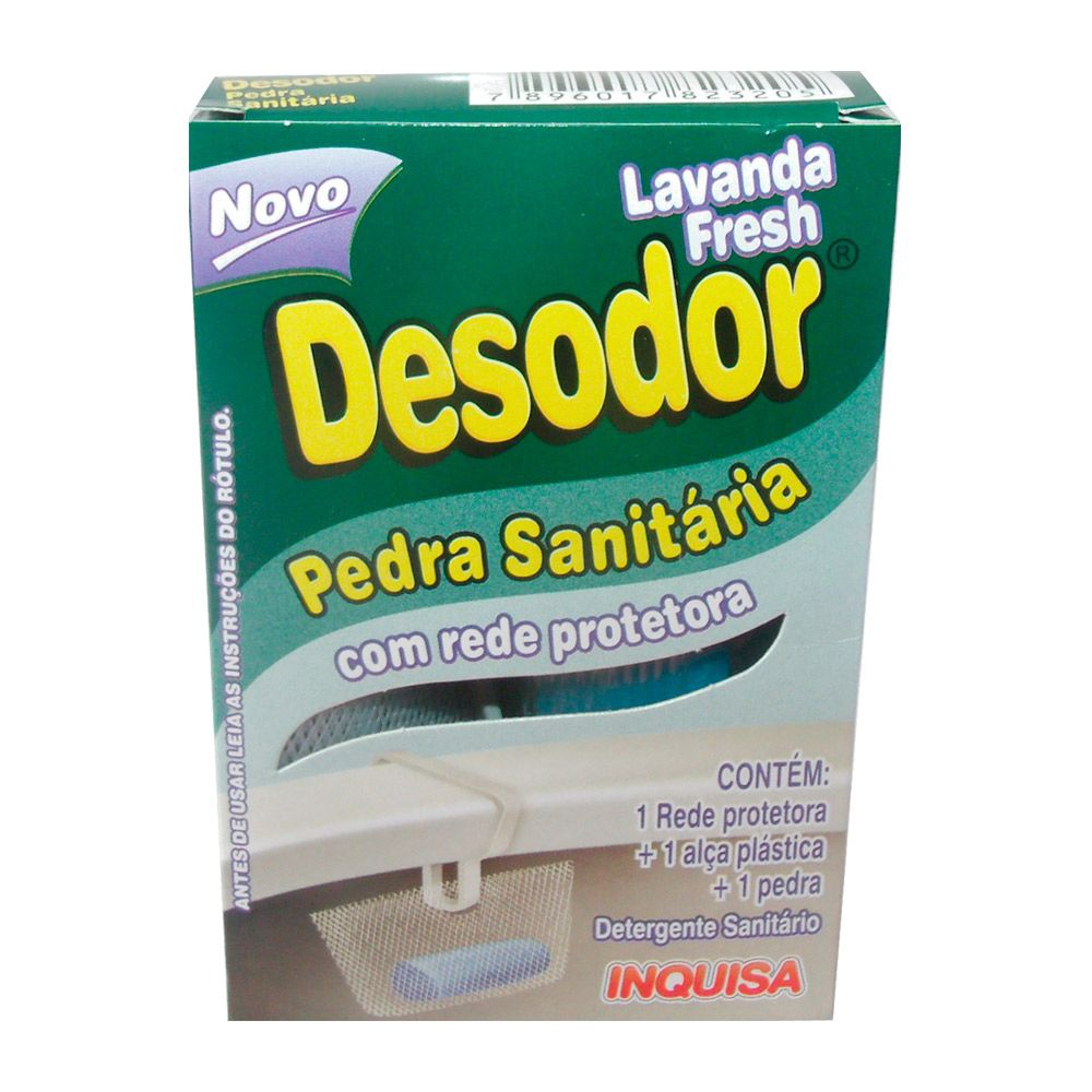 Pedra Sanitária Rede Protetora Desodor Lavanda Fresh 25g Submarino