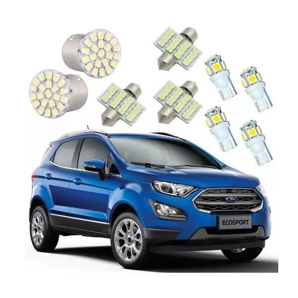 Kit De Lampadas Led Ford Nova Ecosport No Shoptime