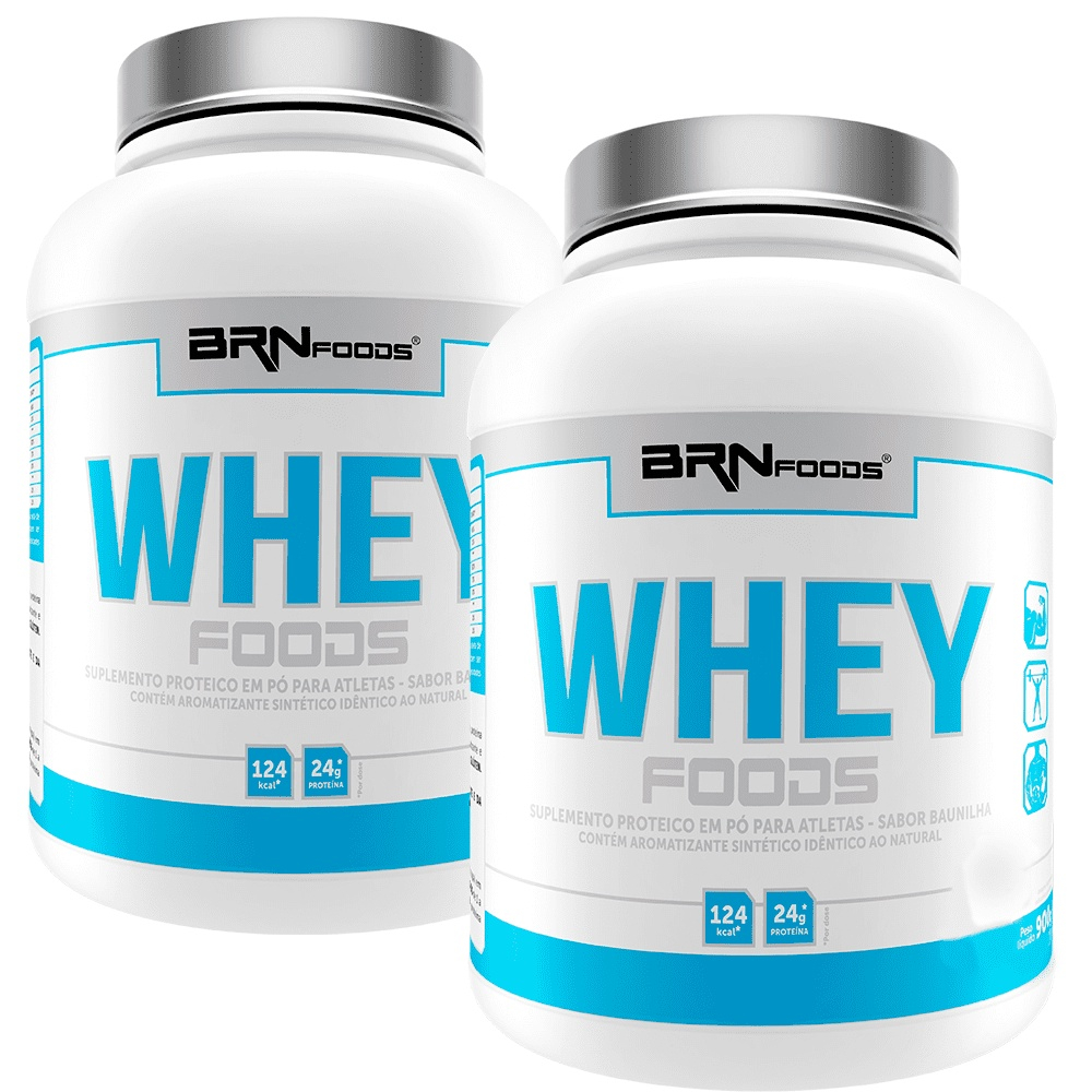 Combo Academia Suplementos Alimentares 2x Whey Protein Rapida Absorção