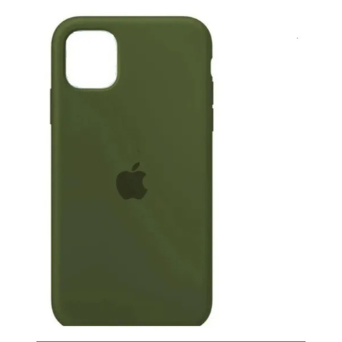 Capa Capinha Case Aveludada Iphone Pro Max Verde Musgo Em Promo O