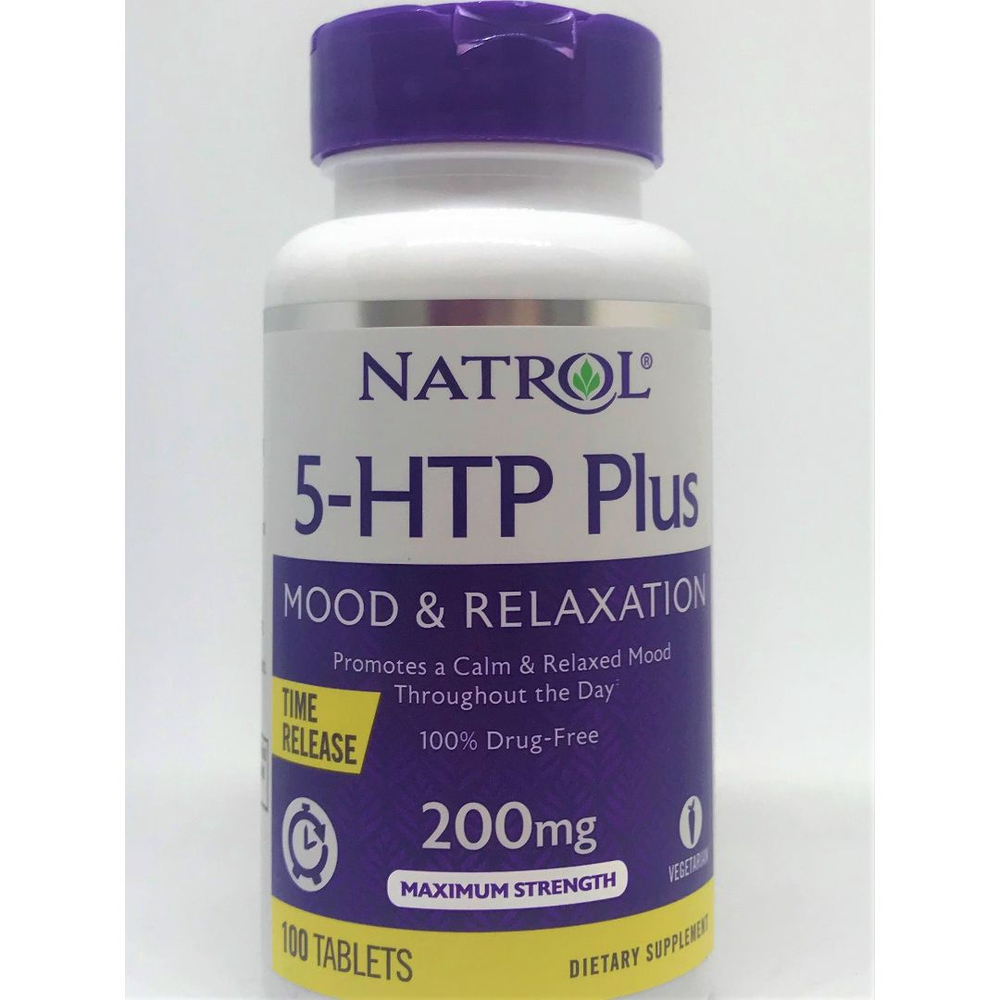 Natrol 5 HTP Plus 200mg 100 cápsulas Importada Eua em Promoção na