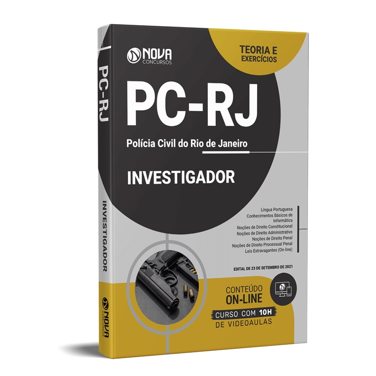 Kit Apostila Pc Rj Investigador De Pol Cia Livro Quest Es Submarino