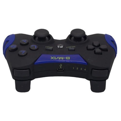 Controle Joystick Pc Ou Ps Fio Dualshock B Max Em Promo O Na