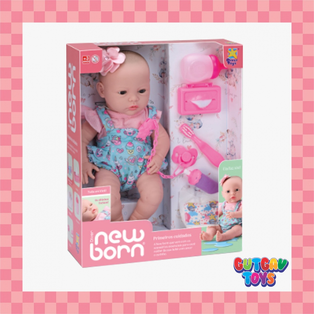 Boneca New Born Primeiros Cuidados Faz Xixi Divertoys Submarino