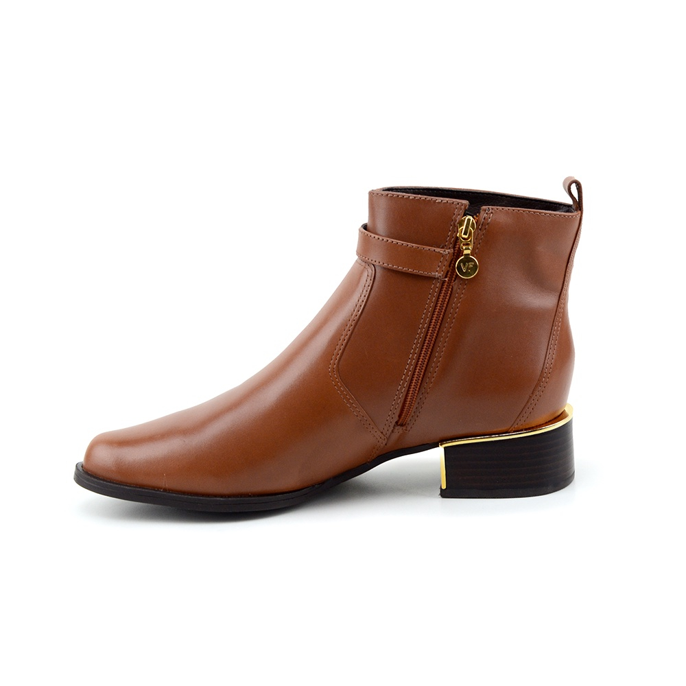 Bota Feminina Verofatto Cb Couro Cognac Submarino