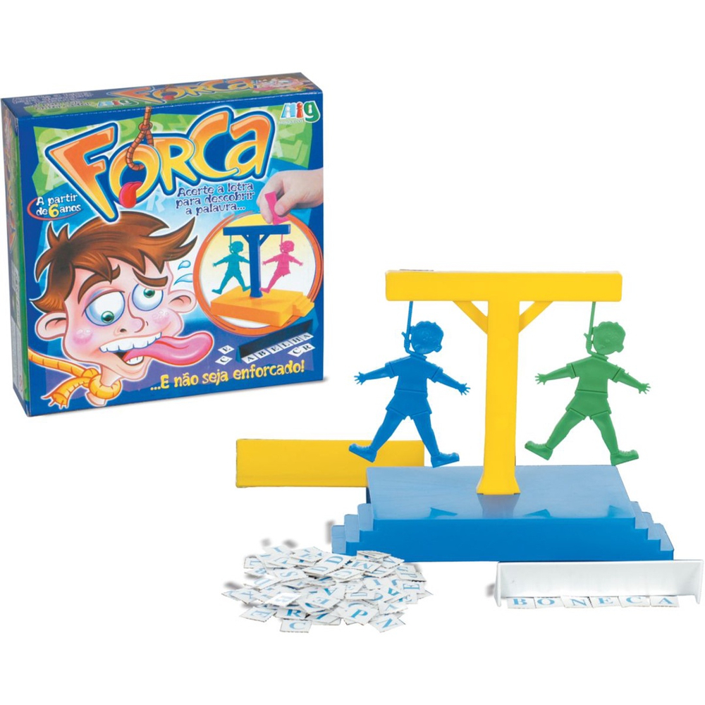 Jogo Da Forca Educativo Interativo Brinquedo Didatico Classico Presente