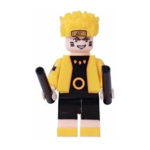 Boneco Blocos De Montar Uzumaki Naruto Modo Rikudou Sennin Em Promo O