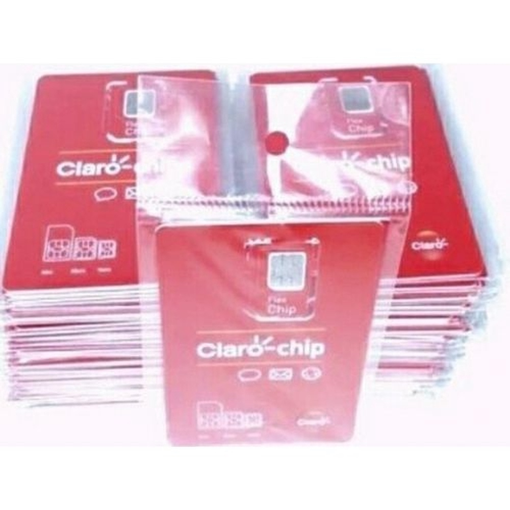 Kit 10 Chips Claro 4g Triplo Corte Ddd Livre Atacado No Shoptime